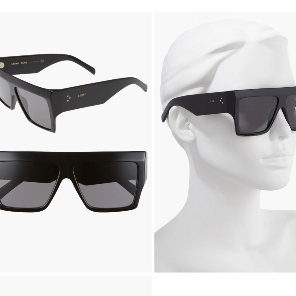 Celine 60mm Flat Top Sunglasses